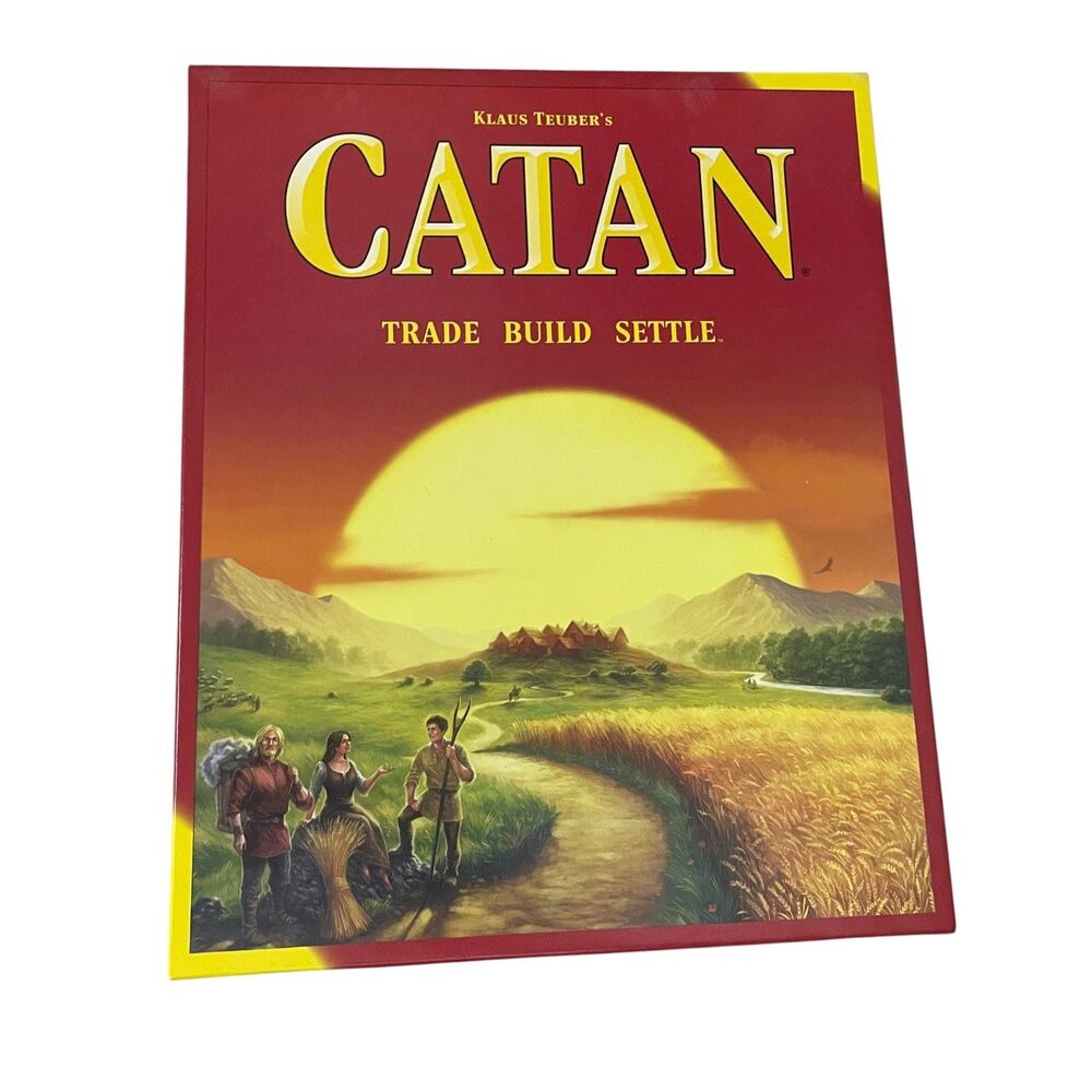Catan Trade Build Settle‎ Klaus Teuber Board Game Complete